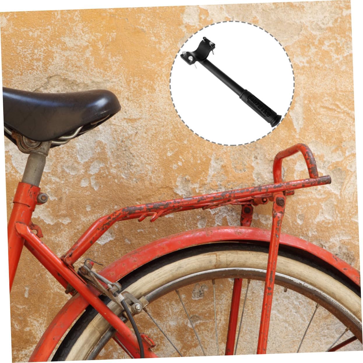 BESPORTBLE 5pcs Outdoor Bike Armrest Handle Non- Safety Handrail for Rear Bike Seat Easy to Install and Remove Comfortable Support