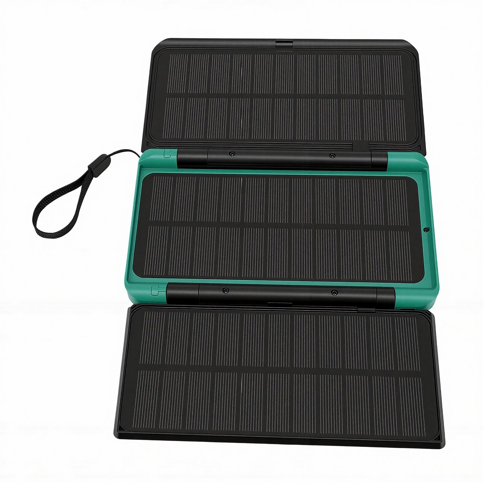 Hyuduo Power Bank Solare 10000mAh Compatto, Pannelli Solari Pieghevoli per
