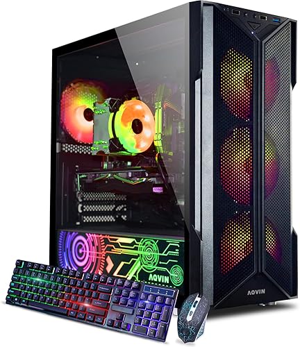 Miniatura 2 de AQ20 Tower Gaming PC de sobremesa - Procesador Intel Core i7 de 4 núcleos hasta 4.0 Ghz, SSD de 2 TB 32 GB RAM DDR4, GeForce GTX 1660 Super GDDR6 6