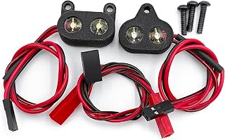 1:8 RC Car LED Light Kit Headlight Taillights Front/Rear Lamp for 1/8th ARRMA Typhon 3S Buggy Upgrades