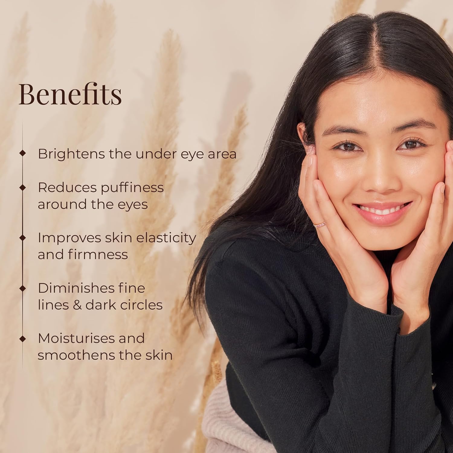 Forest Essentials Under Eye Serum Concentrate with Bakuchiol, Caffeine & Hyaluronic Acid & Aloe Vera | Under Eye Serum | Reduces Dark Circles, Fine Lines & Puffy Eyes | For All Skin Types