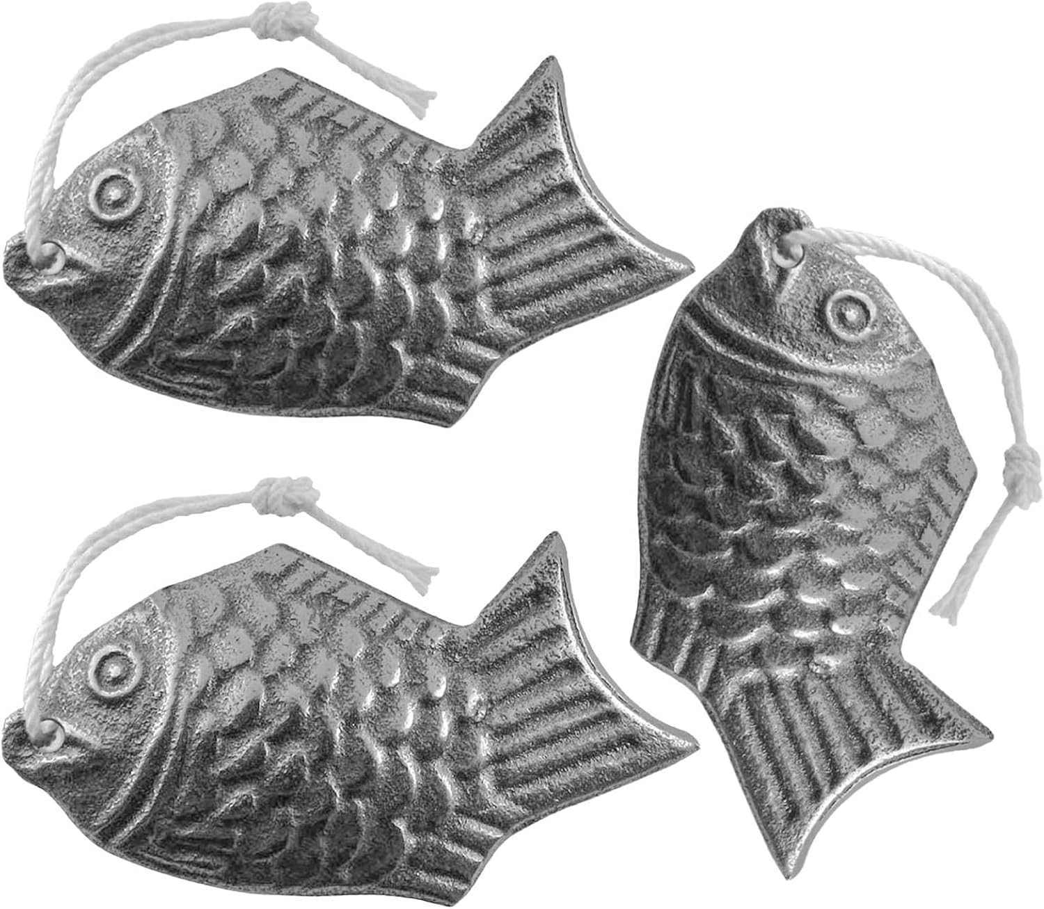 LEEPENK Iron Fish 3 Pack,Natural Iron Supplement for Vegans,Athletes,Pregnant Women,Safe & Effective Cooking Tool for Reducing Iron Deficiency, Ideal Health Gift for Family