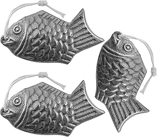 LEEPENK Iron Fish 3 Pack,Natural Iron Supplement for Vegans,Athletes,Pregnant Women,Safe & Effective Cooking Tool