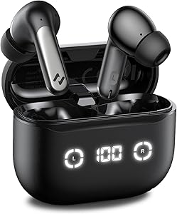 Havit Kabellose Kopfhörer Kabellos Bluetooth mit Aktiver Geräuschunterdrückung, Bluetooth Kopfhörer, 3D-Bass-Stereo-in Ear…
