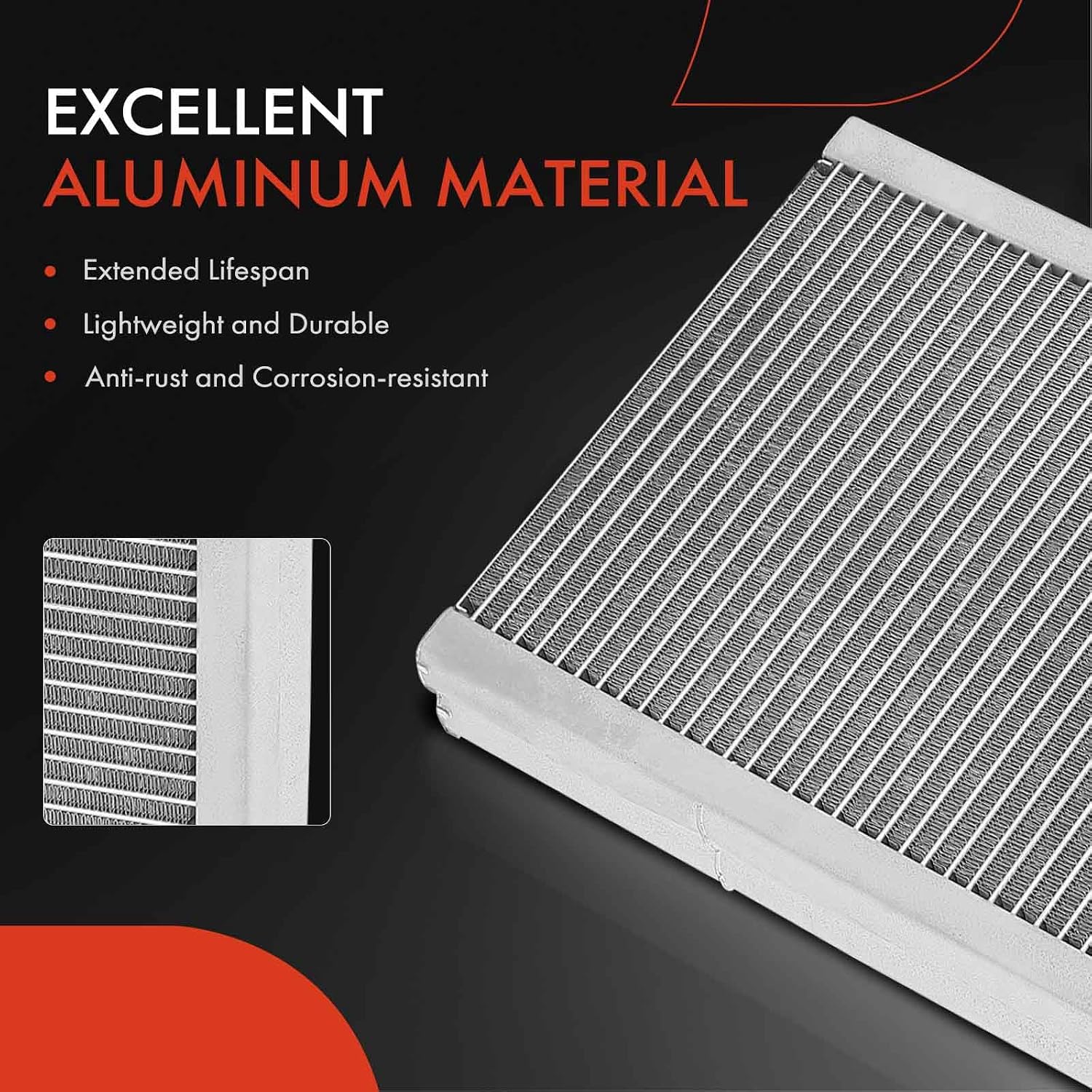 A-Premium AC Evaporator Core Compatible with Dodge Challenger/Charger 2014-2021 & Chrysler 300 2014-2021