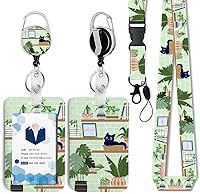 Vista 7 de Lindo soporte para insignia de dinosaurio con carrete retráctil y cordón separable, clips de insignia, carrete retráctil de alta resistencia