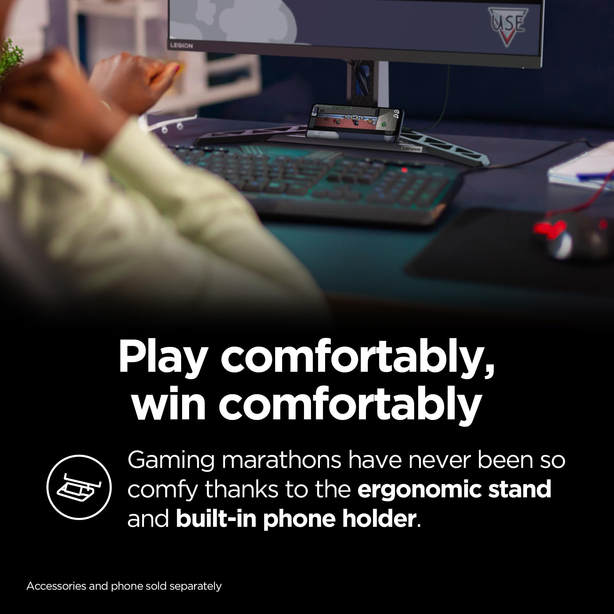 Amazon.co.jp: Lenovo Legion Y27h-30 モニター - ゲームモニター - 27 