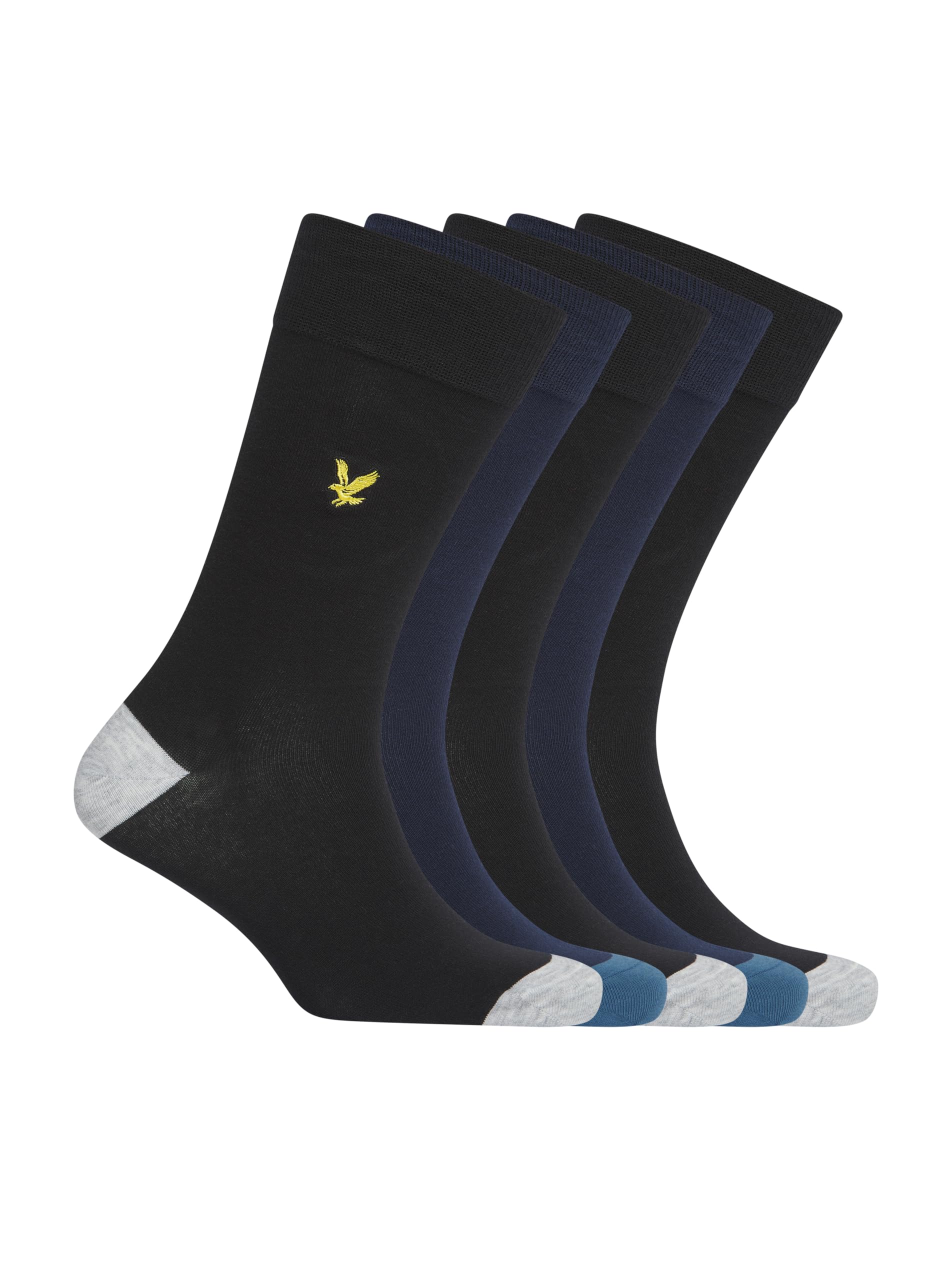Lyle And Scott Men's Black Crew Socks in Size 7 - 11, Sports Direct