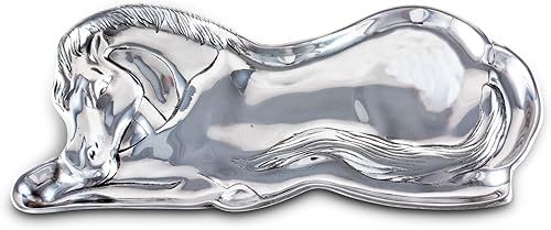 Miniatura 3 de Arthur corte caballo Figural Bandeja 6" x 12"