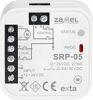 Rollladensteuerung unterputz, kabelgebunden typ: SRP-05/12-24V