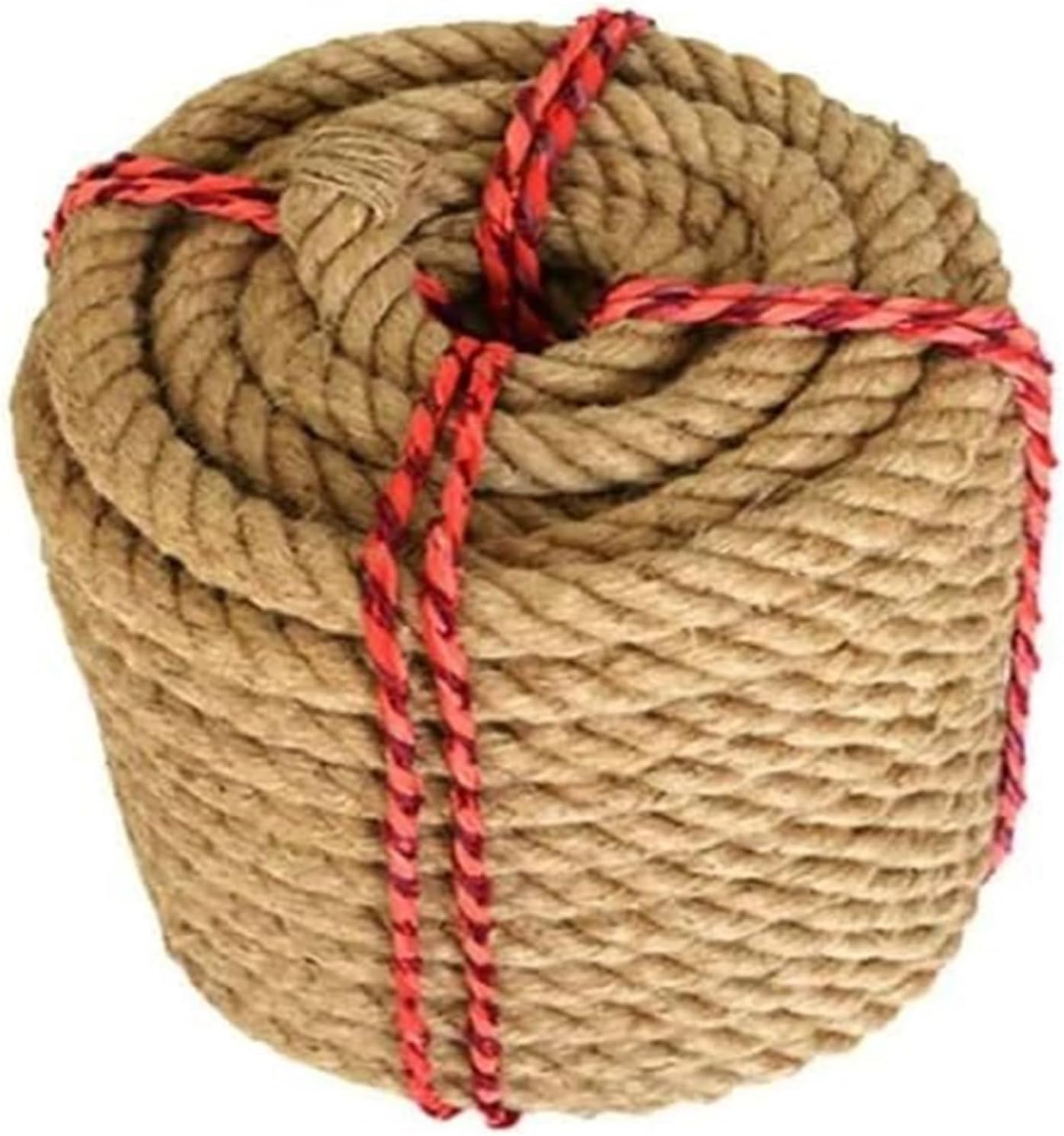 Strong Hemp Rope，Thick Jute Rope 10mm 50M