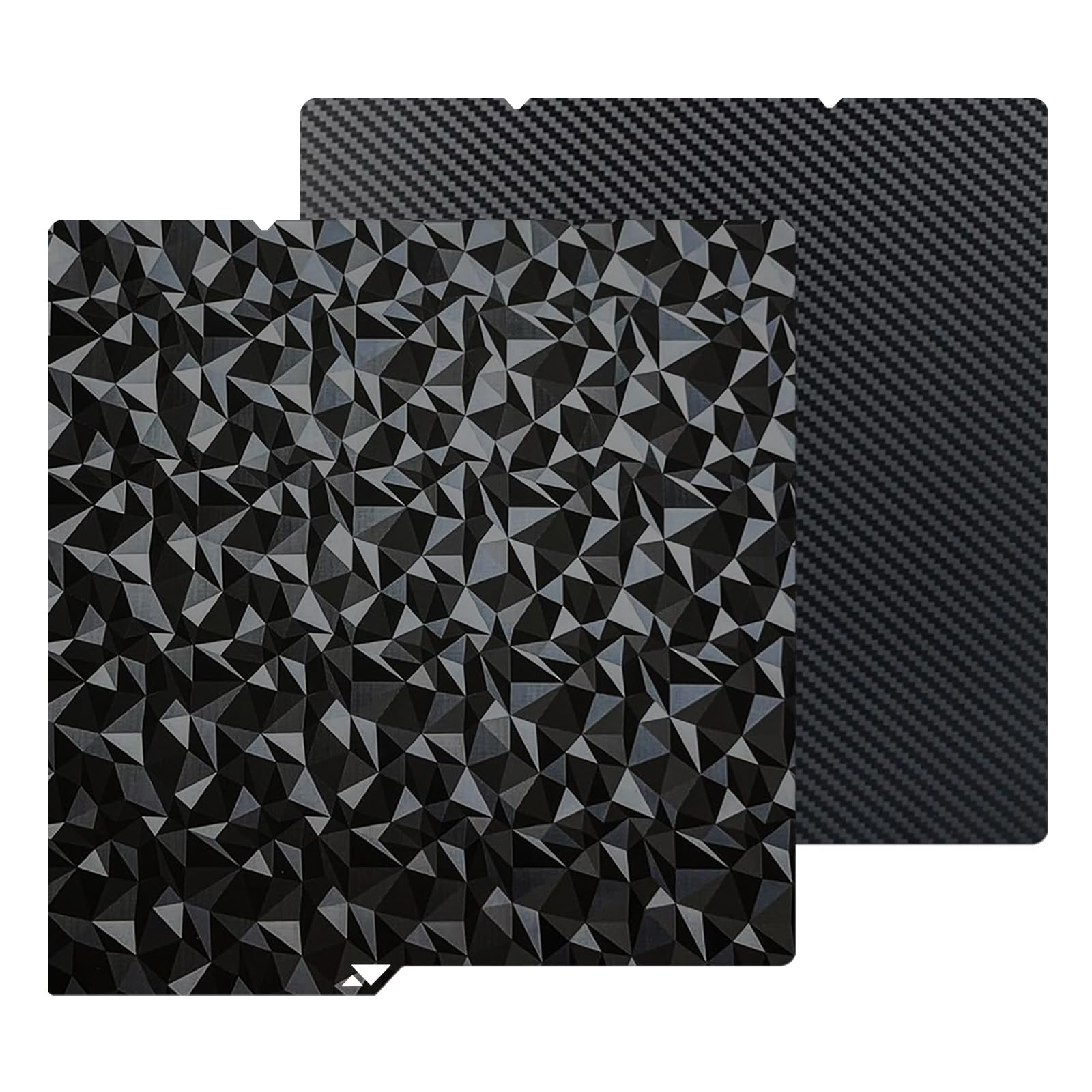 264x276mm PEO+ PET Piastra di costruzione per Kobra S1, Piattaforma liscia in diamante PEO+ fibra di carbonio PET, piattaforma in acciaio a molla, piattaforma flessibile, letto riscaldato per