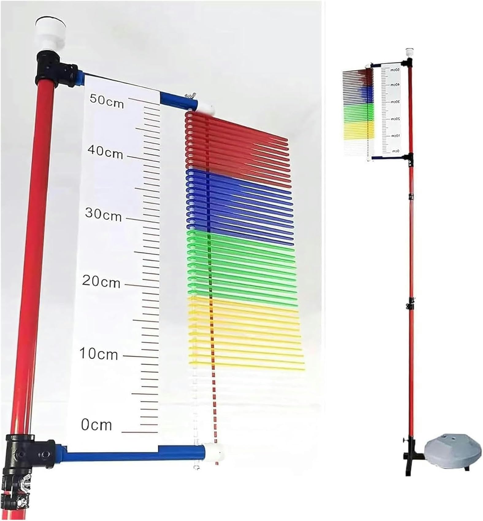 Testeur de saut vertical réglable pour s'entraîner au basketball à la maison