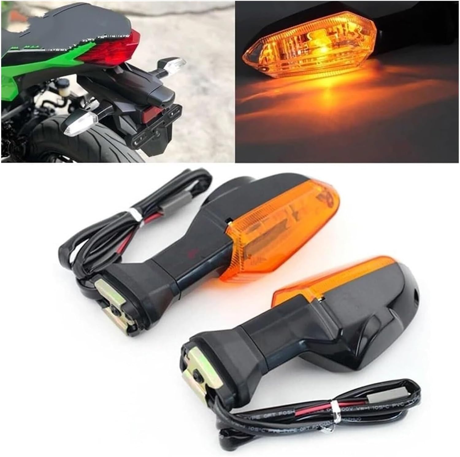 R様ページ オートバイの方向指示器ライト 用 Z1000 Z800 用 ニンジャ 650 ER6N ZX