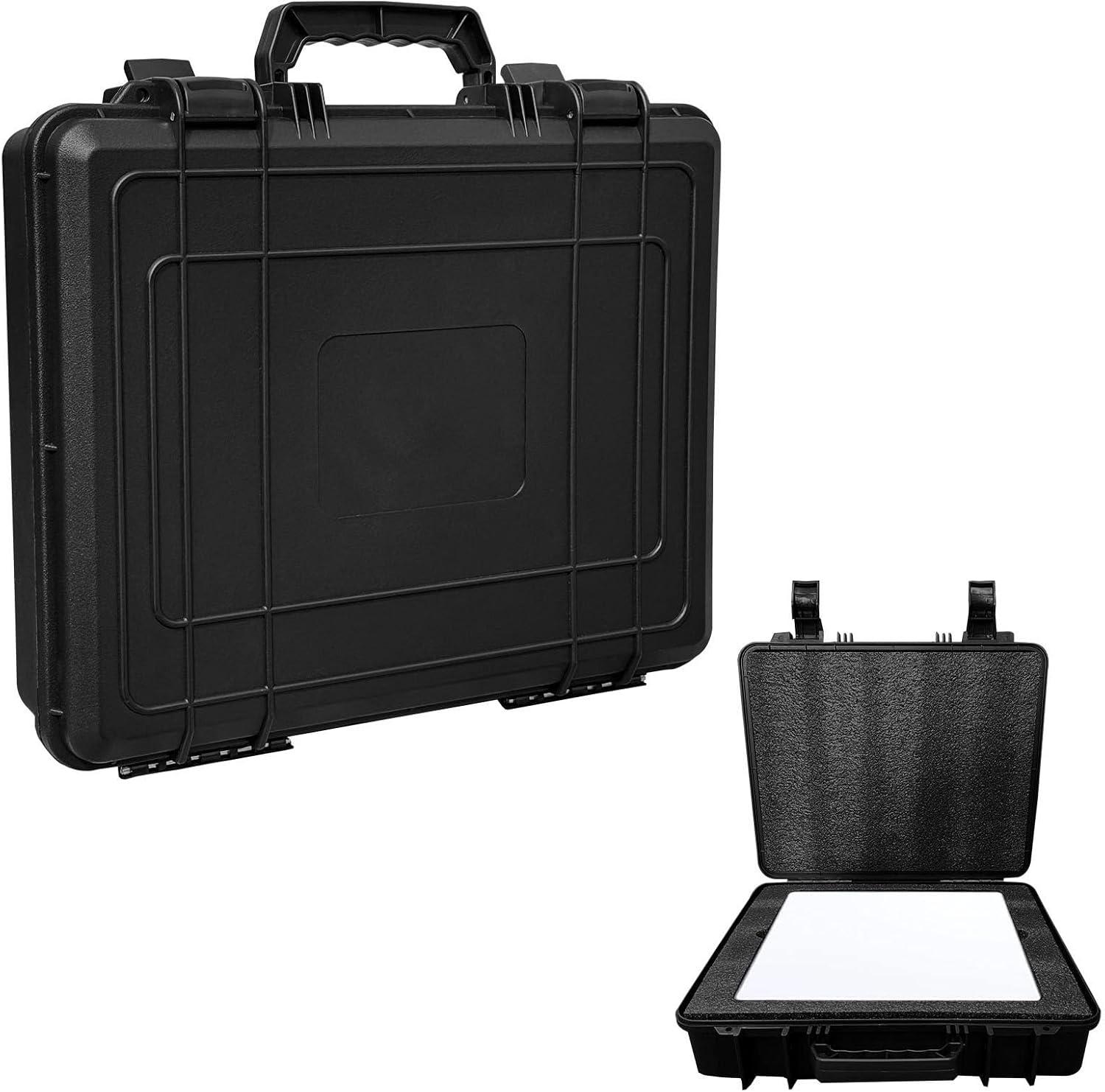 Pissente Satellite, Rain Proof ABS Material, Shock Proof Foam for Satellite Equipment Travel for Mini and Accessories