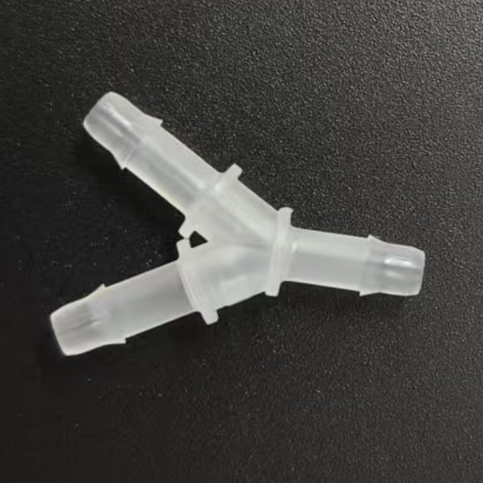 Manguera de púas de 3 vías, 100 adaptadores de manguera de polipropileno para laboratorio, maquinaria de alimentos y uso en acuarios, 9,6 mm, 4,8 mm extendido