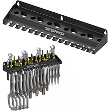 UNITEDPOWER Vise Grip Holder, Wall Mount Pliers Storage Rack Organizer for Workshop, Shed, Garage, Stores up to 15 Vises or 11 Pliers