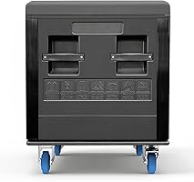 Amazon.com: Diandian Cable Trunk Road Case with Wheels and Divider