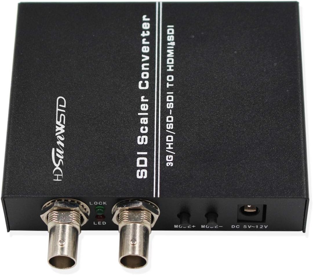 SDI Scaler Converter to SDI hdmi Output,SDI2HDMI Scaler Support 480i/576i/720P/1080P
