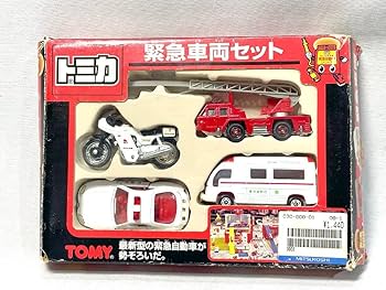 Amazon.co.jp: トミカ 緊急車両セット 白バイ/スープラ