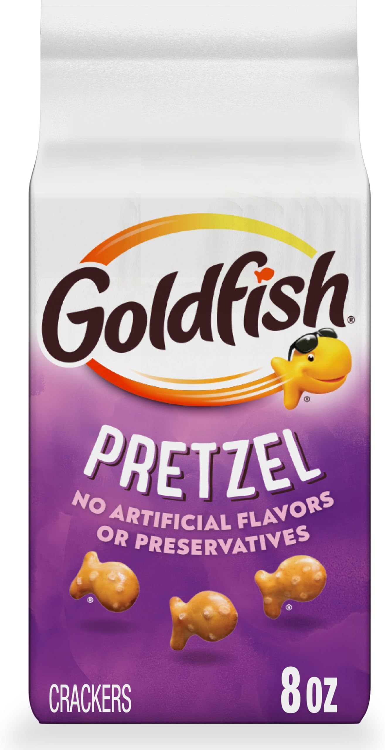 Goldfish Pretzel Crackers, 8 Oz Bag