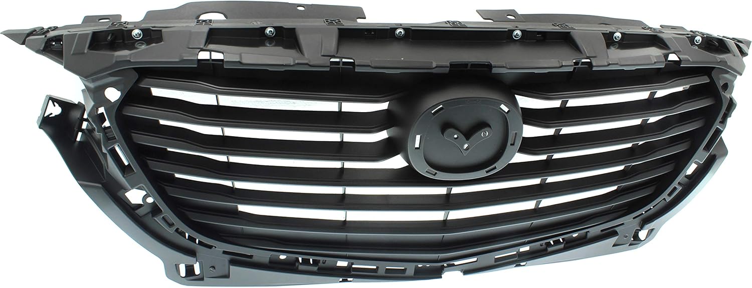 Garage-Pro Grille Assembly Compatible with MAZDA CX-3 2016-2018 Textured Dark Gray