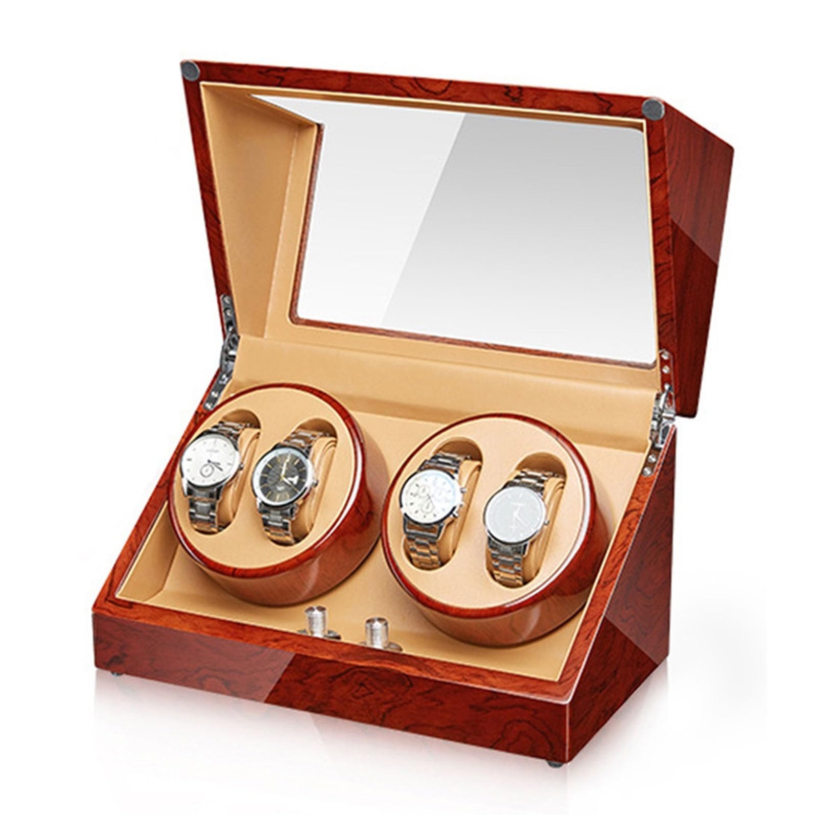 Remontoir montre automatique en bois laqué le cadeau idéal pour collectionneur