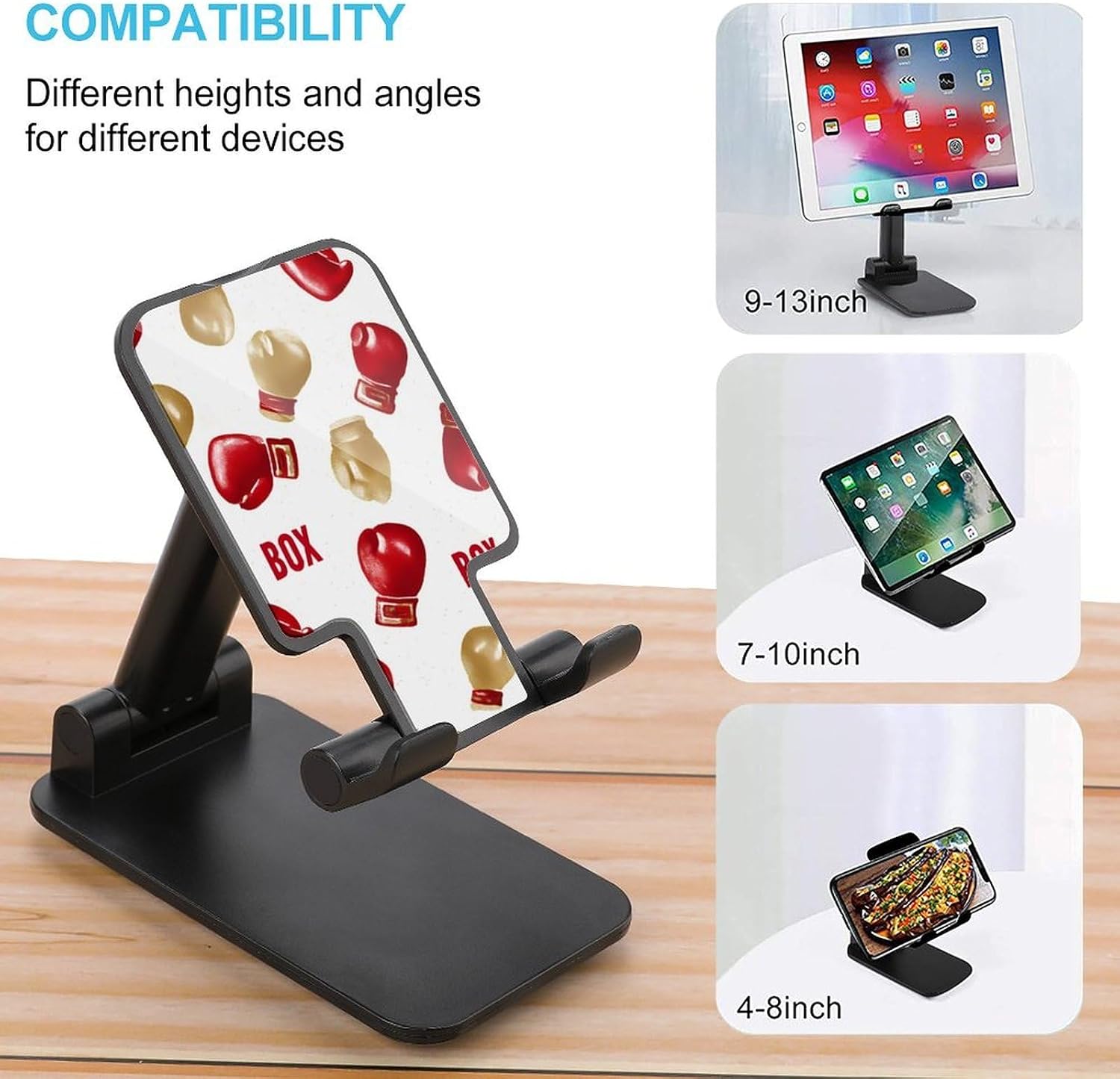 Boxing Gloves Cell Phone Stand for Desk Phone Holder Mount image 3