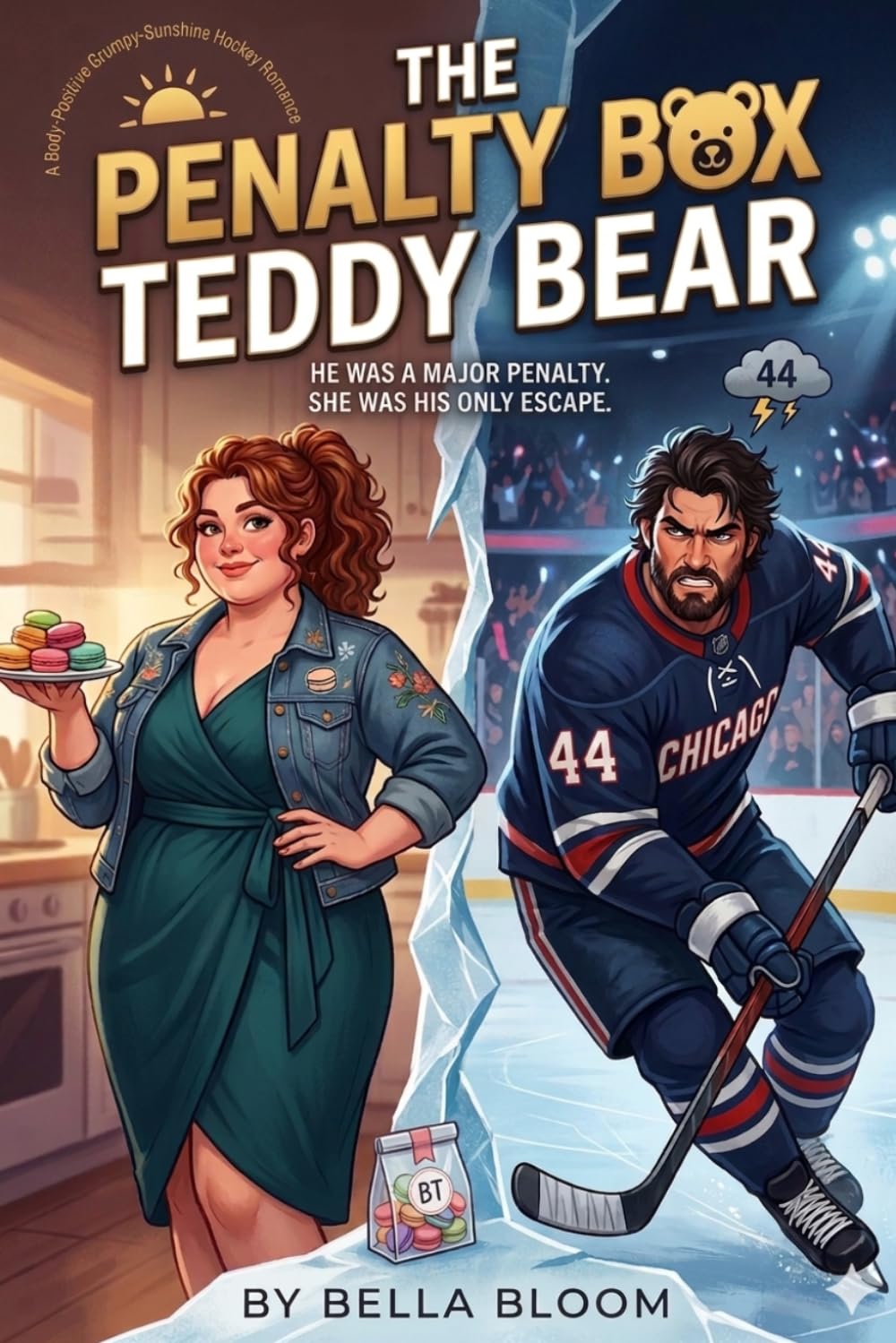 The Penalty Box Teddy Bear: A Body-Positive Grumpy-Sunshine Hockey Romance
