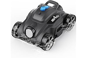 2024 Upgraded Robotic Vacuum Cleaner for Inground Pool