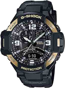 G-SHOCK GA-1000-9G SKY COCKPIT ブラック/ゴールド Amazon.co.jp: CASIO G-SHOCK G-SHOCK SKY COCKPIT GA-1000-9G Men's
