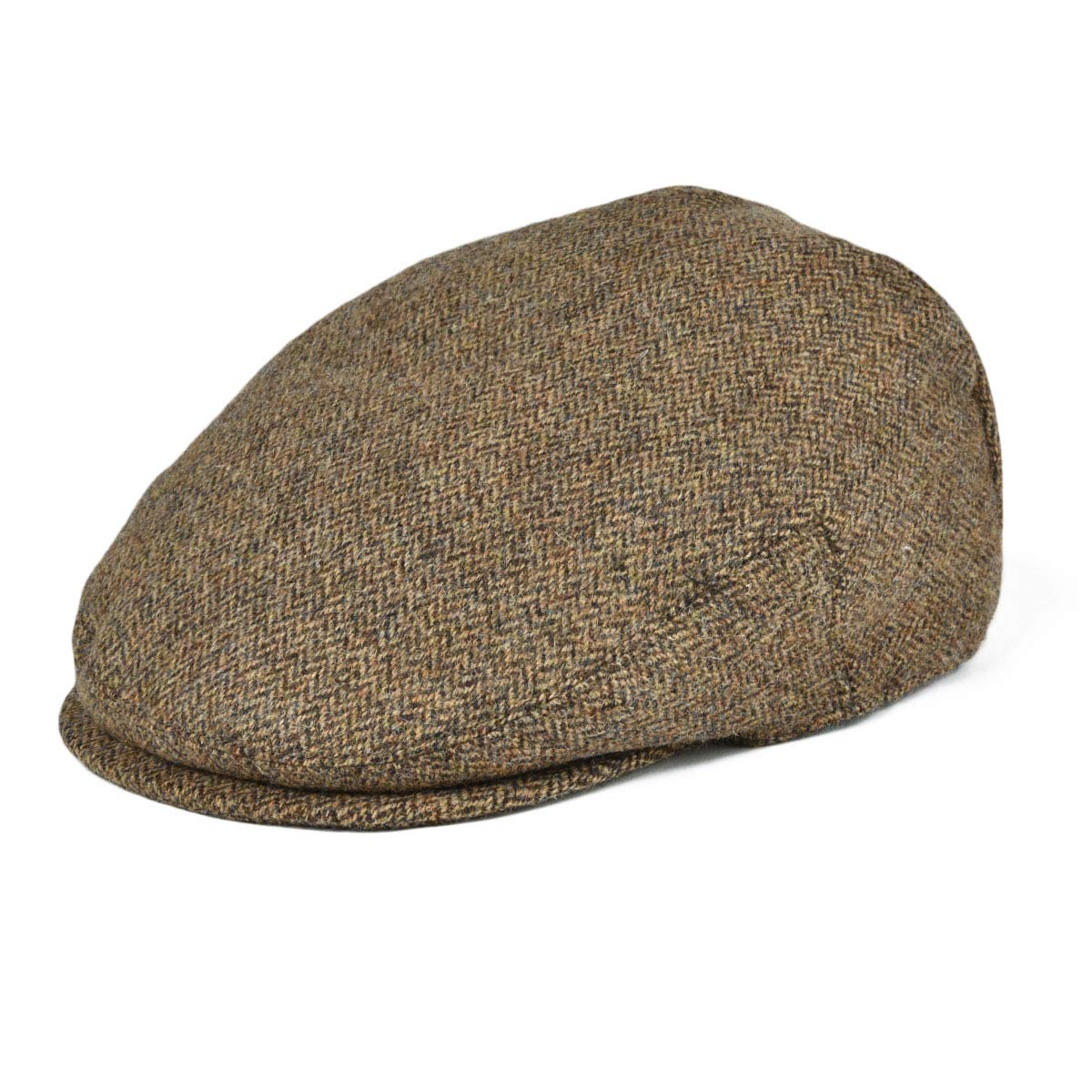 Men's 100% Wool Flat Cap Classic Irish Ivy Newsboy Hat - Main Image