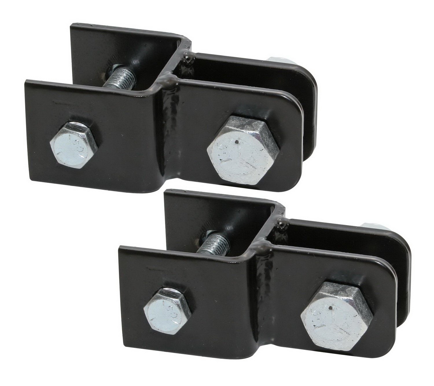 Body Armor 4x4 3210 Black - Steel Horizontal Tow Bar Brackets for Horizontal Tow Adapter (2 Piece)