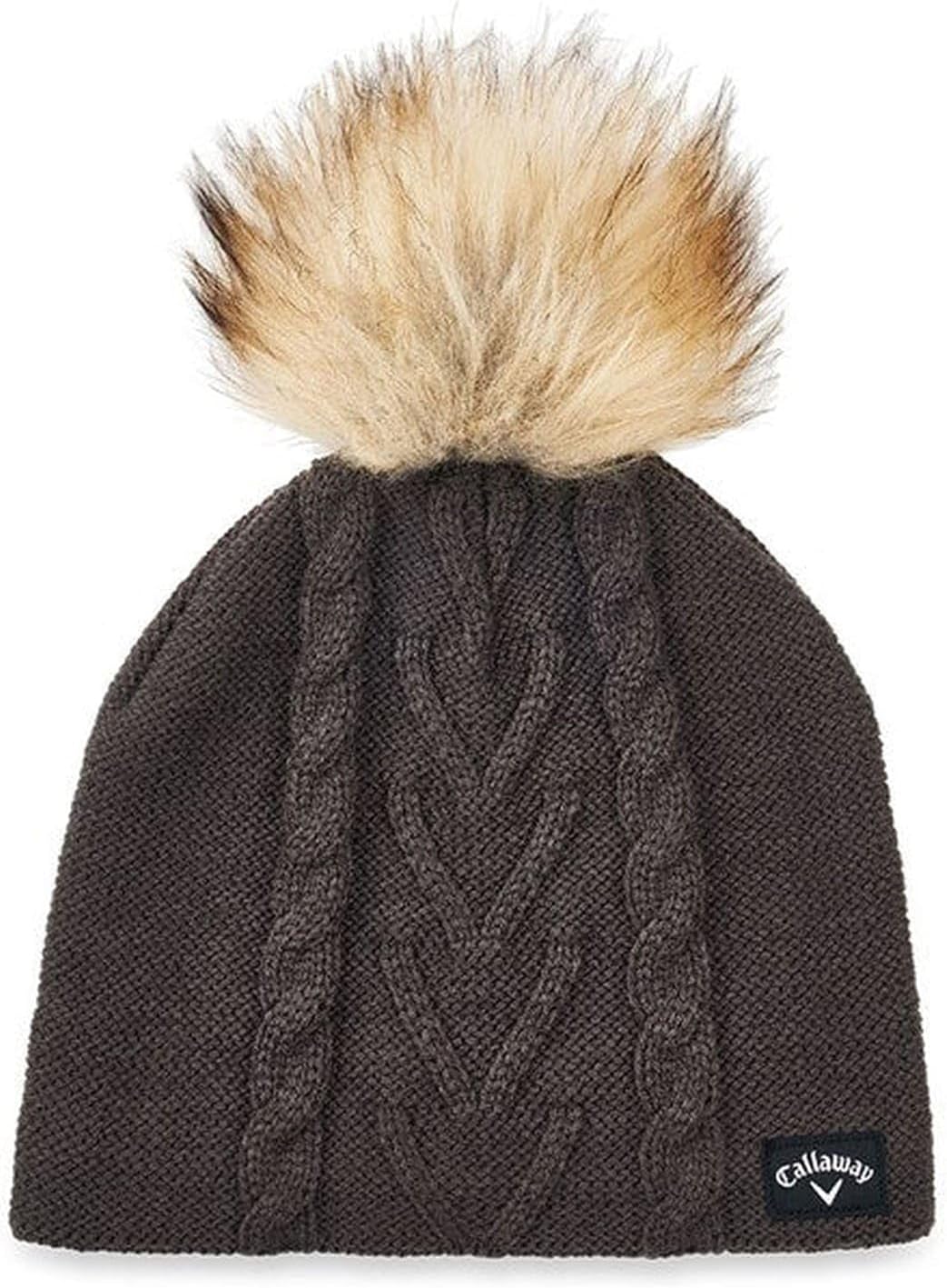 Callaway Golf CALLAWAY HEADWEAR Callaway Golf Hat Womens Pom Pom Beanie