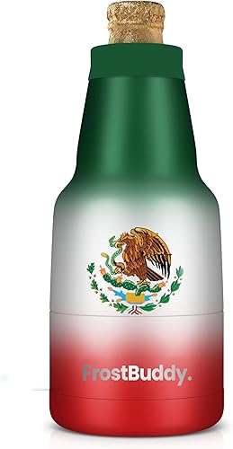 Miniatura 9 de Frost Buddy - Botella enfriadora de cerveza modelo - Enfriador de cerveza - Aislamiento al vacío de doble pared para cerveza fría - Acero inoxidable