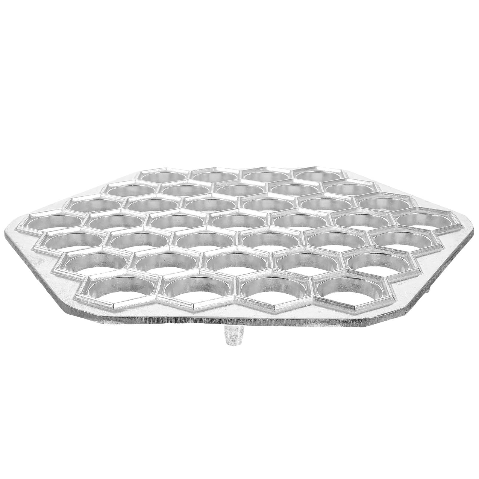 Housoutil Stampo per Ravioli e Preparazione Veloce di Gnocchi in Alluminio Argento Utensile fare Pelmeni Facile da Pulire e Sicuro per Cucina Domestica