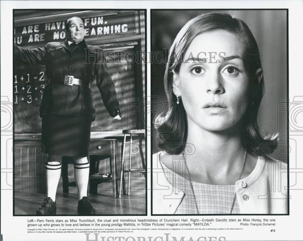 Amazon Co Jp 1996押しフォトactresses Pam Ferris Andエンベス デイヴィッツin Matilda Home Kitchen