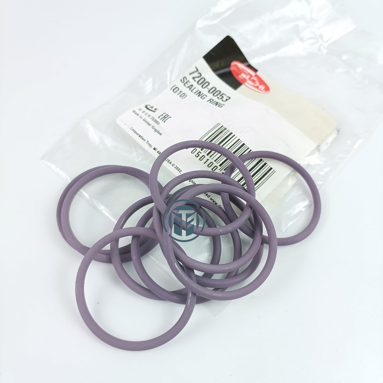 10pcs Per Bag Seal Ring 7200-0053 Common Rail Repair Kit for 20440388 A3 E1 E3 EUI Injector