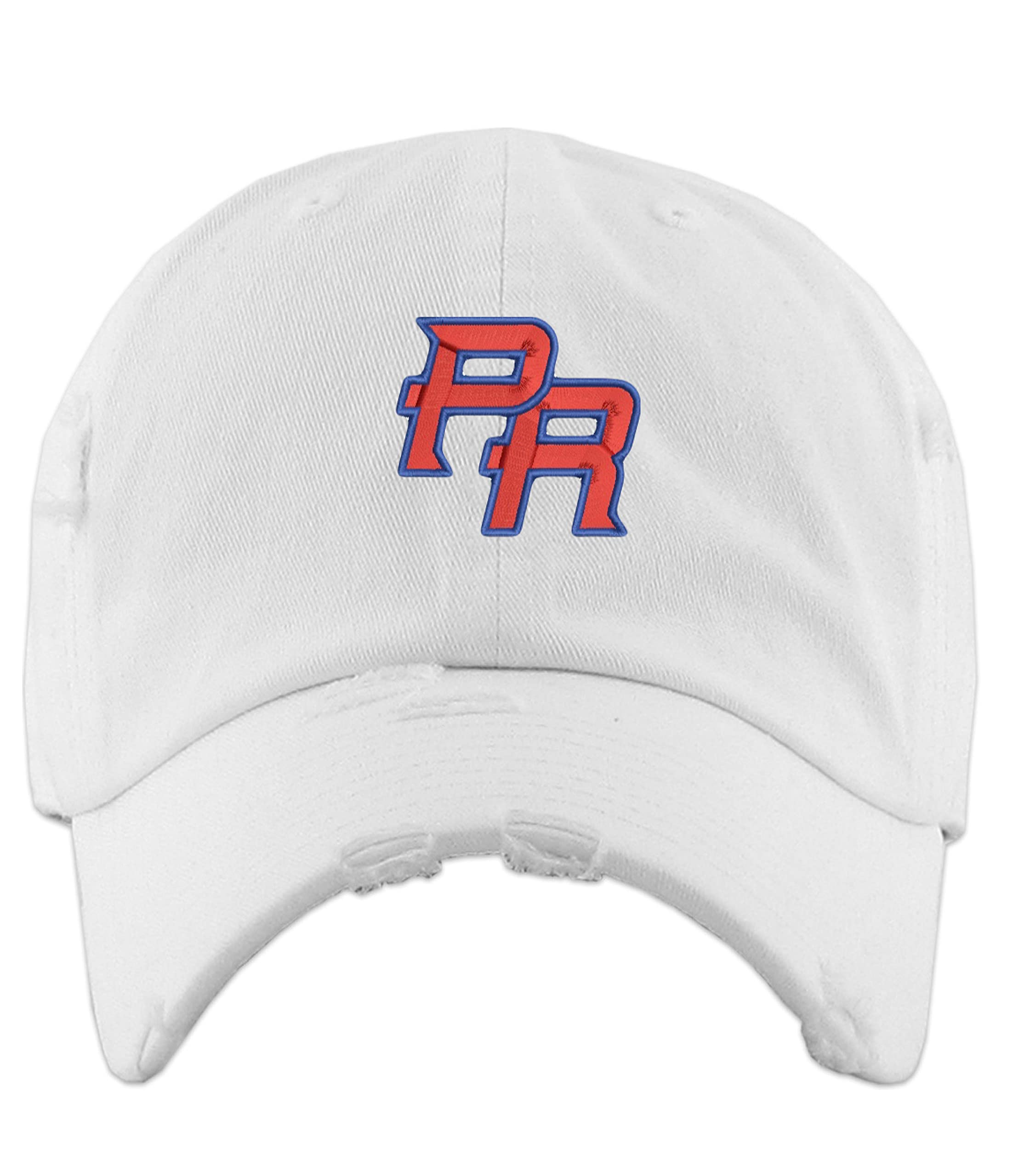 PR Puerto Rico World Baseball Classic Embroidered Vintage Adjustable Dad Hat