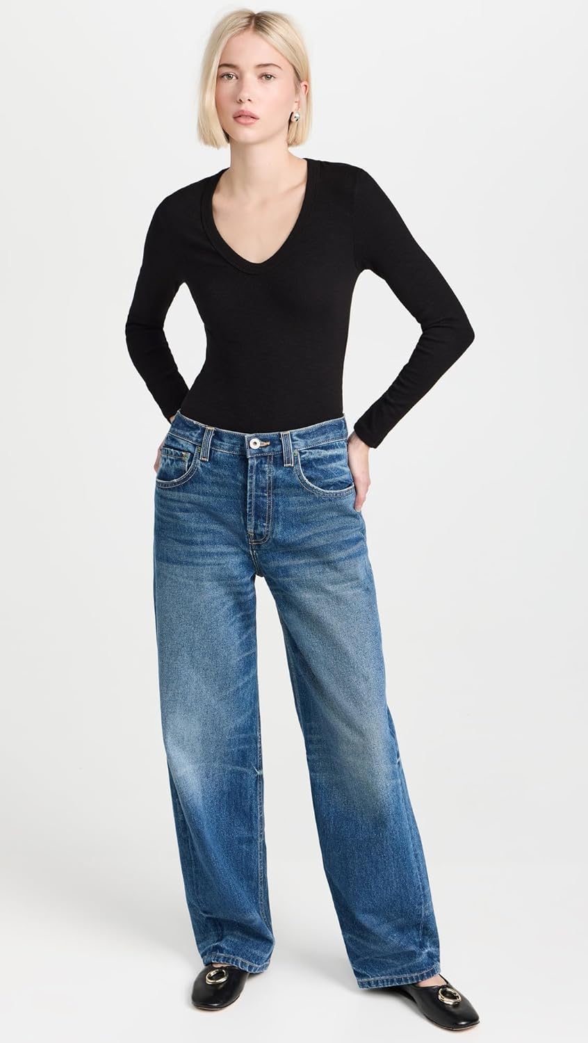 Enza Costa Women's Textured Rib Top - Image 5