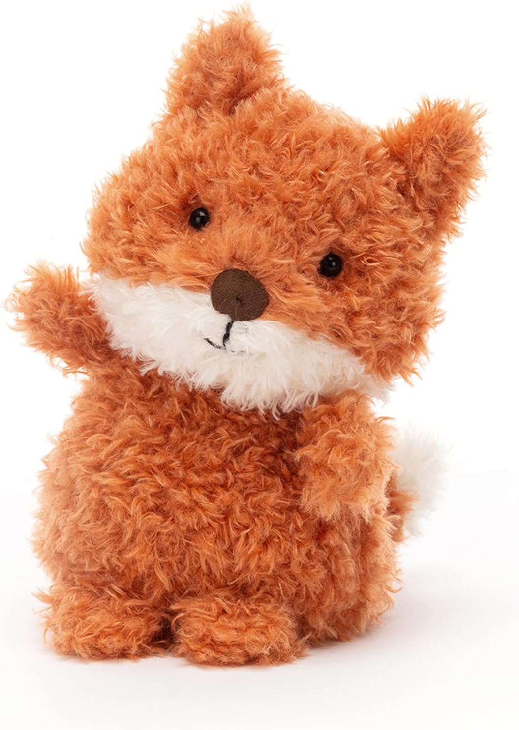 Jellycat Little Fox Stuffed Animal, 7 inches - Woodland Plush Toy - Classic Children's Gift