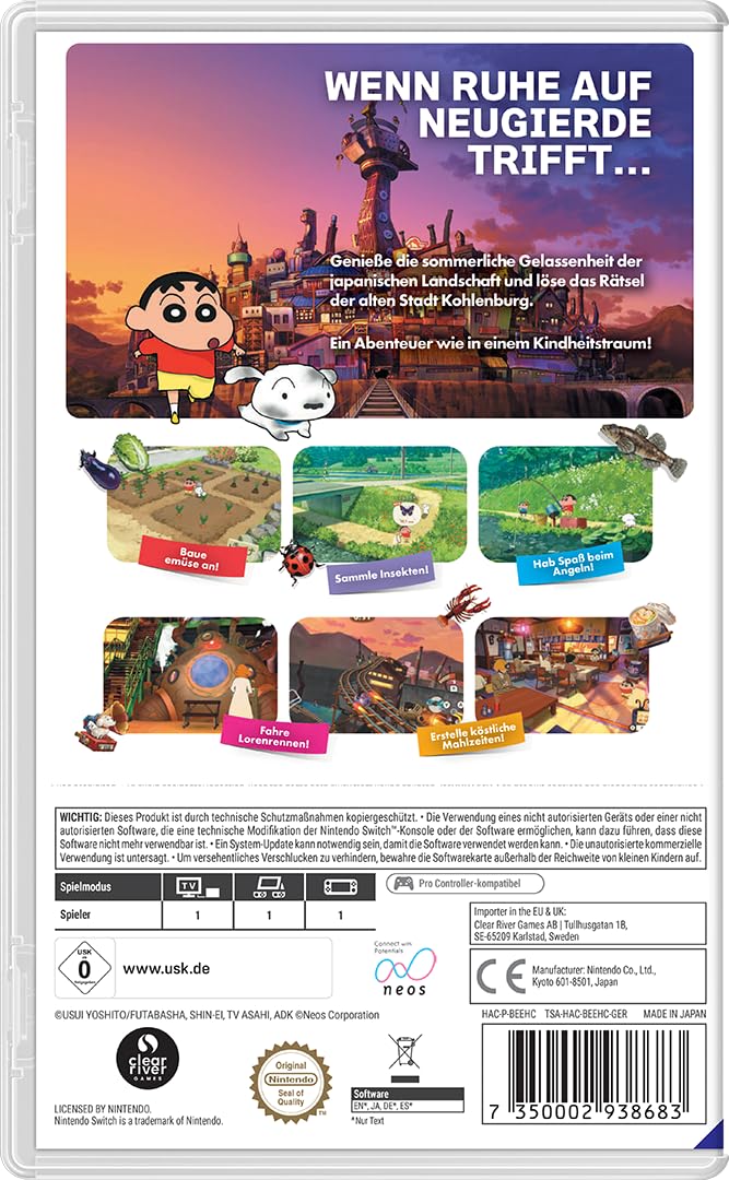 Shin chan Shiro and the Coal Town USK NS