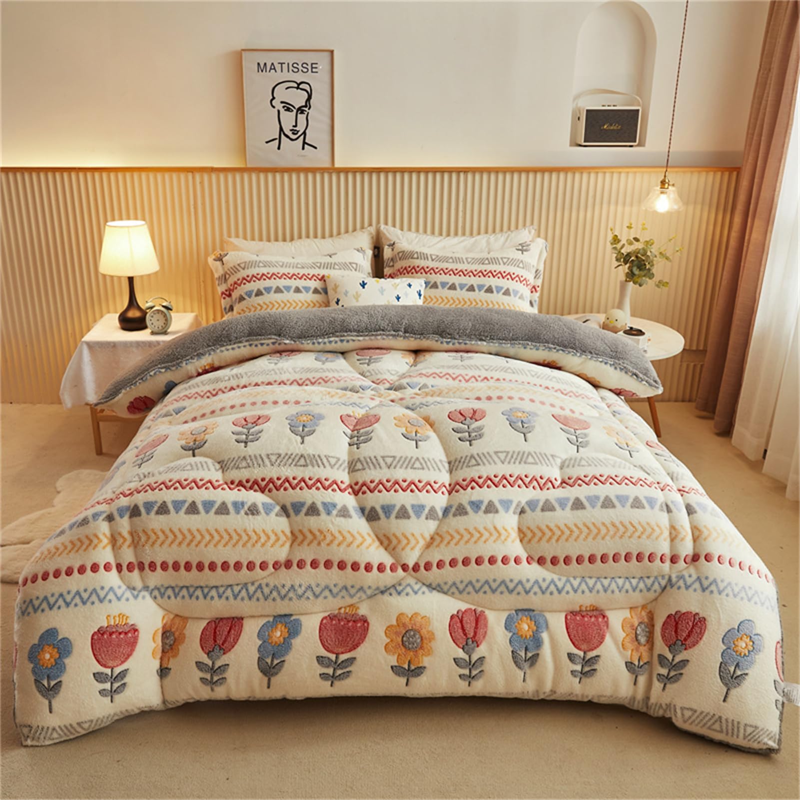 Fnyopki Piuino In Piua D'oca Per Tutte Le Stagioni, Piuino Letto - 7
