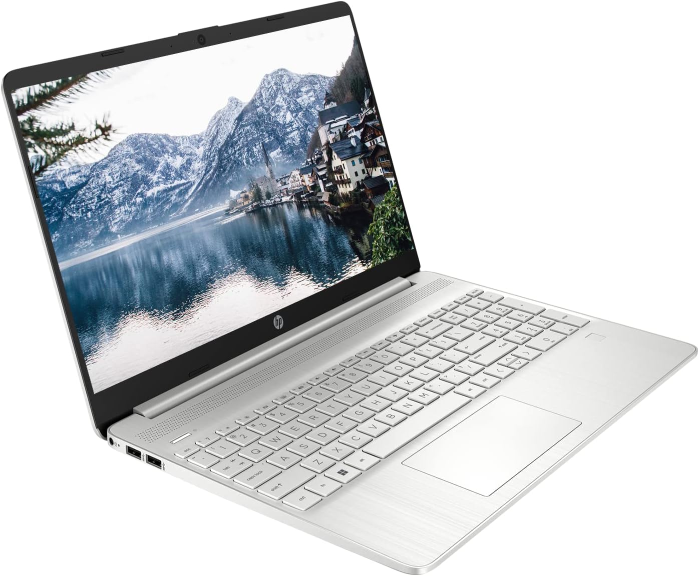 HP 15 Laptop, 15.6" Full HD Touchscreen, Intel Core i7-1165G7, 16GB RAM, 512GB PCIe SSD, Backlit Keyboard, Fingerprint Reader, HDMI, Webcam, Type-C, Windows 11 Home, Silver