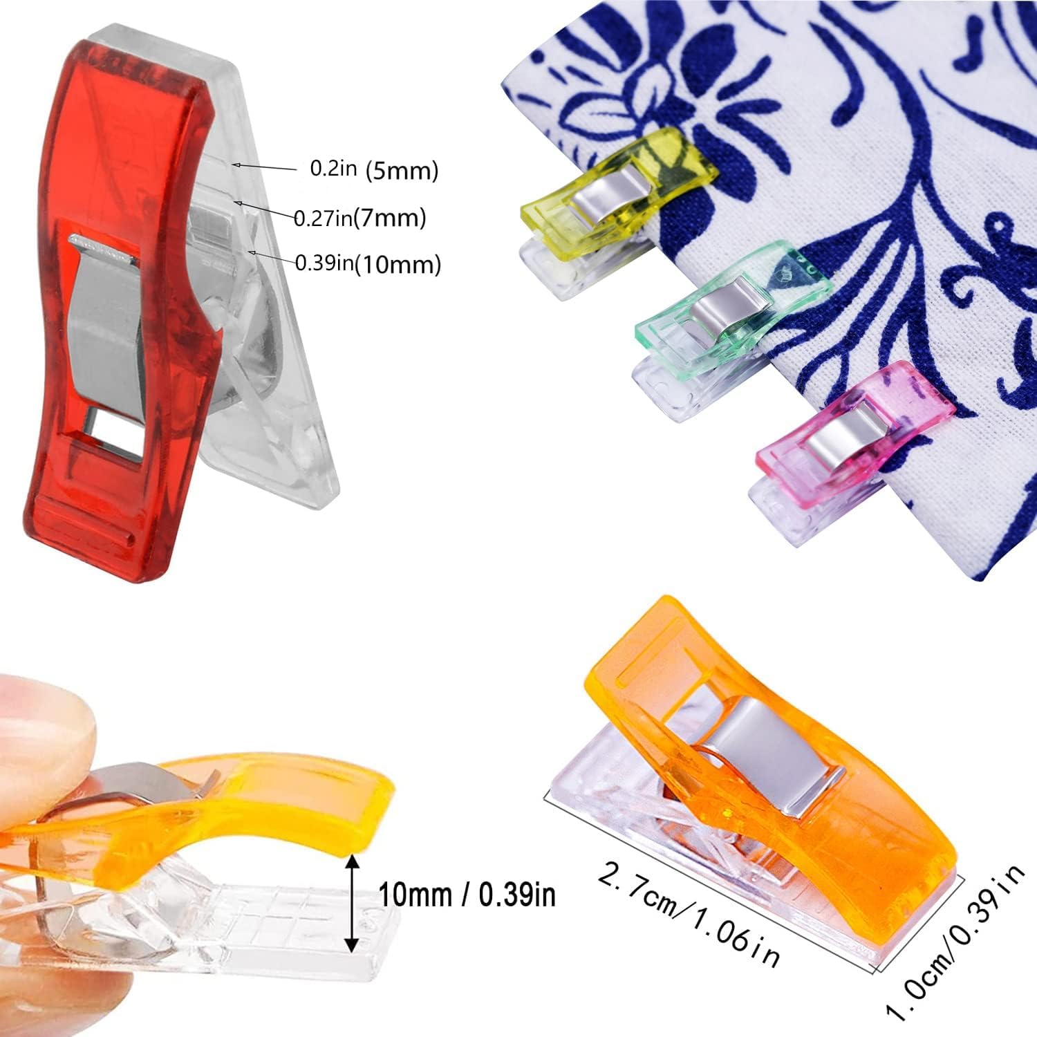 100 Pcs Sewing Clips - Image 2