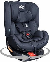Mein Seggiolino Auto 0-36 kg I-Size Isofix Girevole 360° Reclinabile Gruppo 0+ 1 2 3 fino a 150 cm