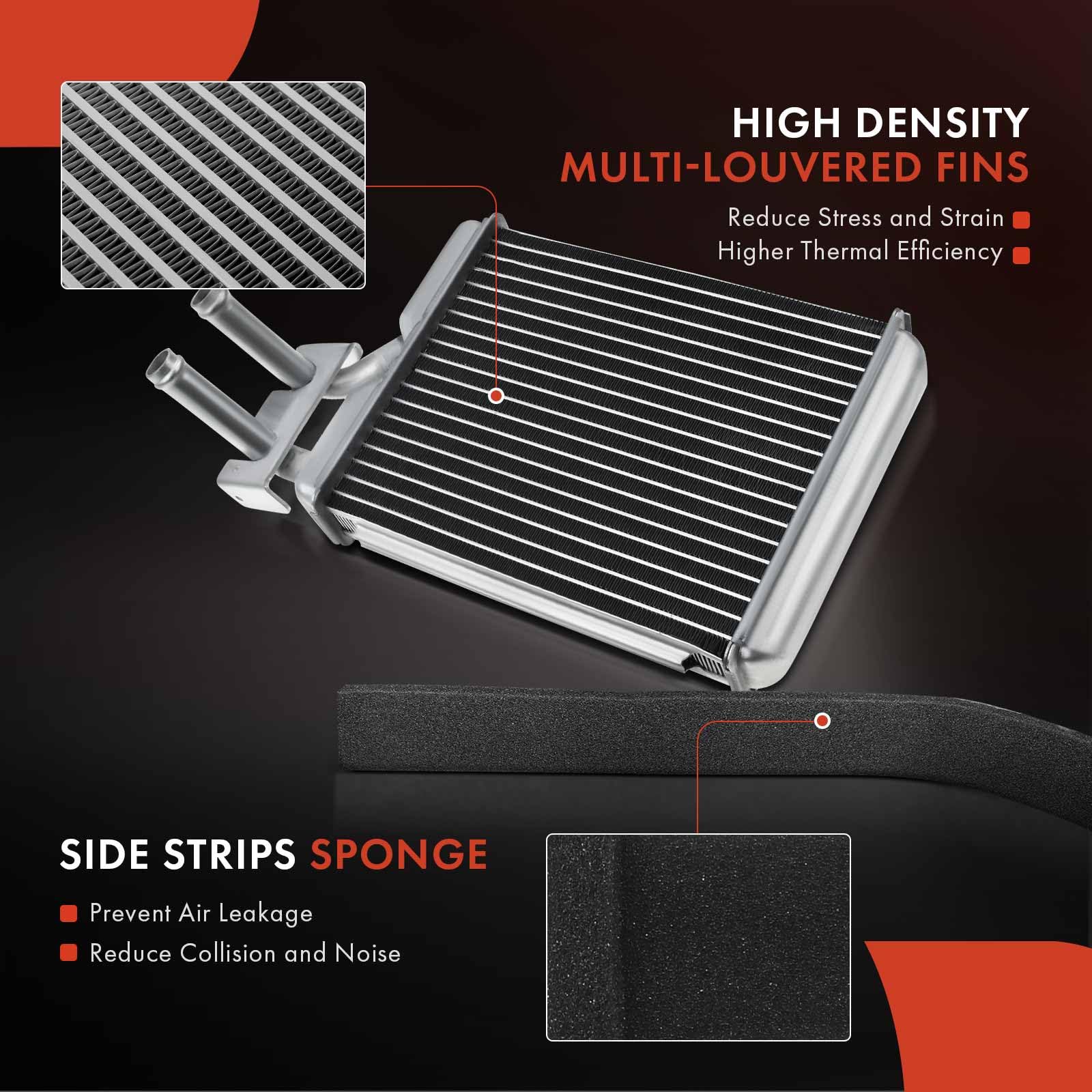 Garage-Pro Heater Core For Chrysler Dodge Plymouth - Aluminum Replacement Part