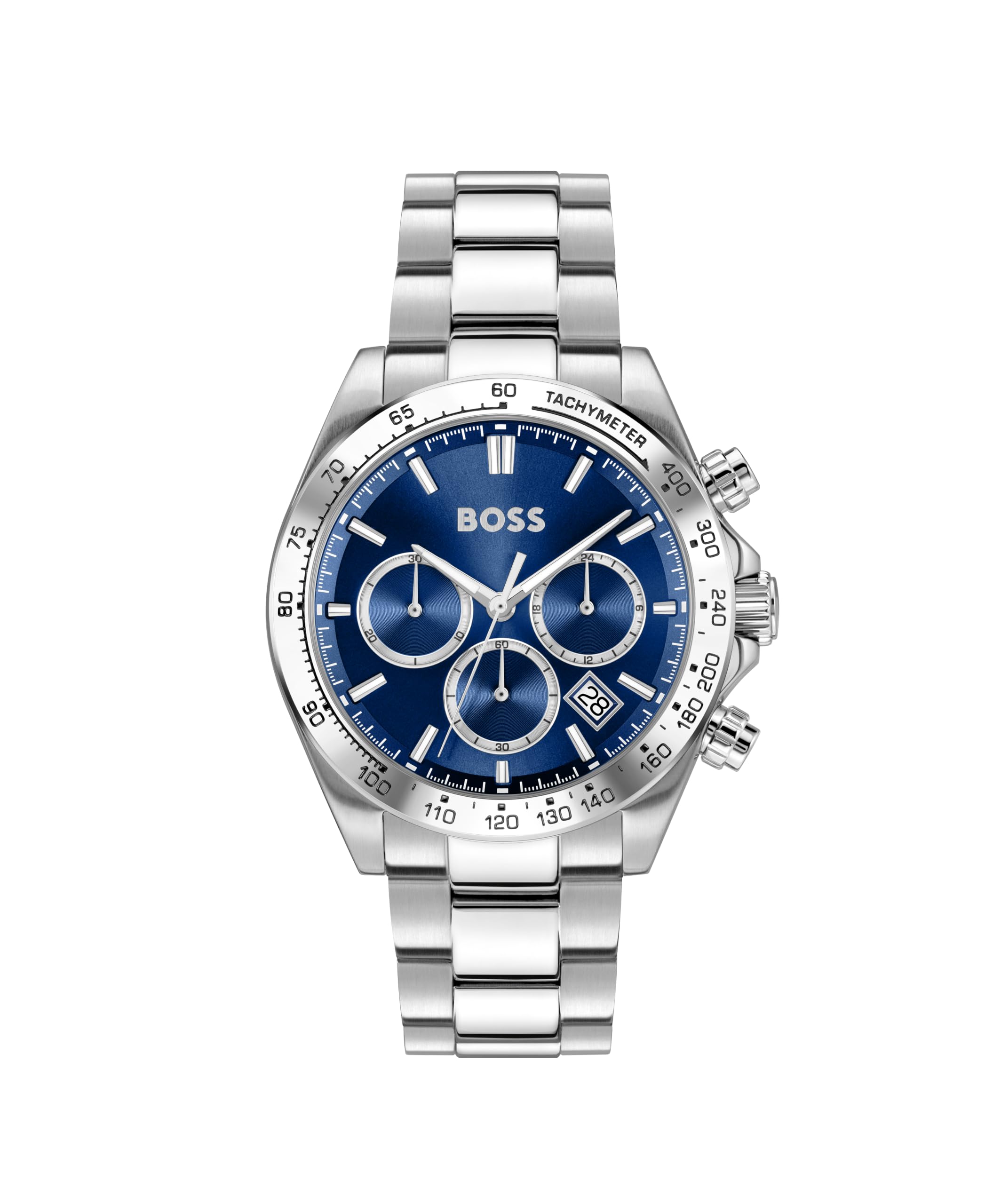 House of Watches - BOSS Mens Hero 2.0 Chronograph Blue Bracelet Watch 1514315
