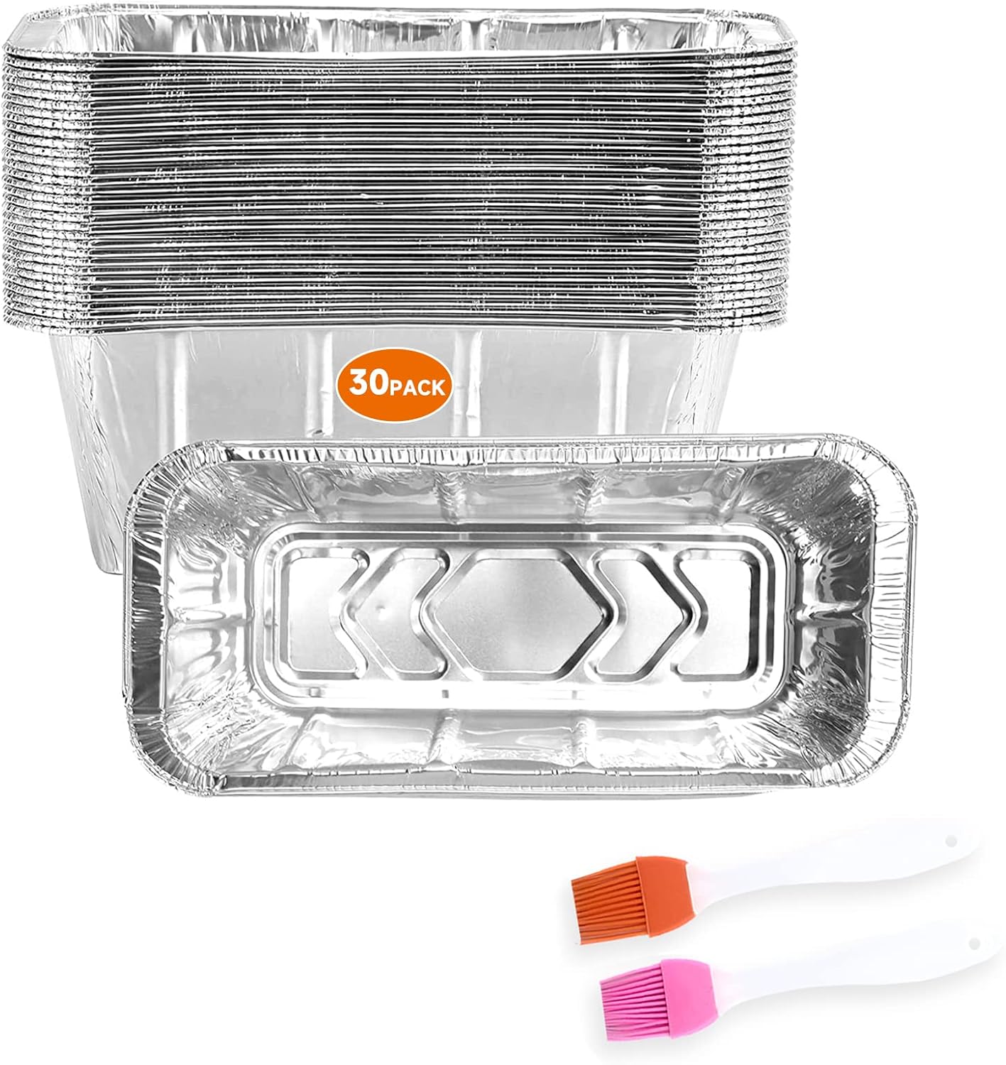 BBKON 30 Pack Grill Drip Pans Compatible with Blackstone