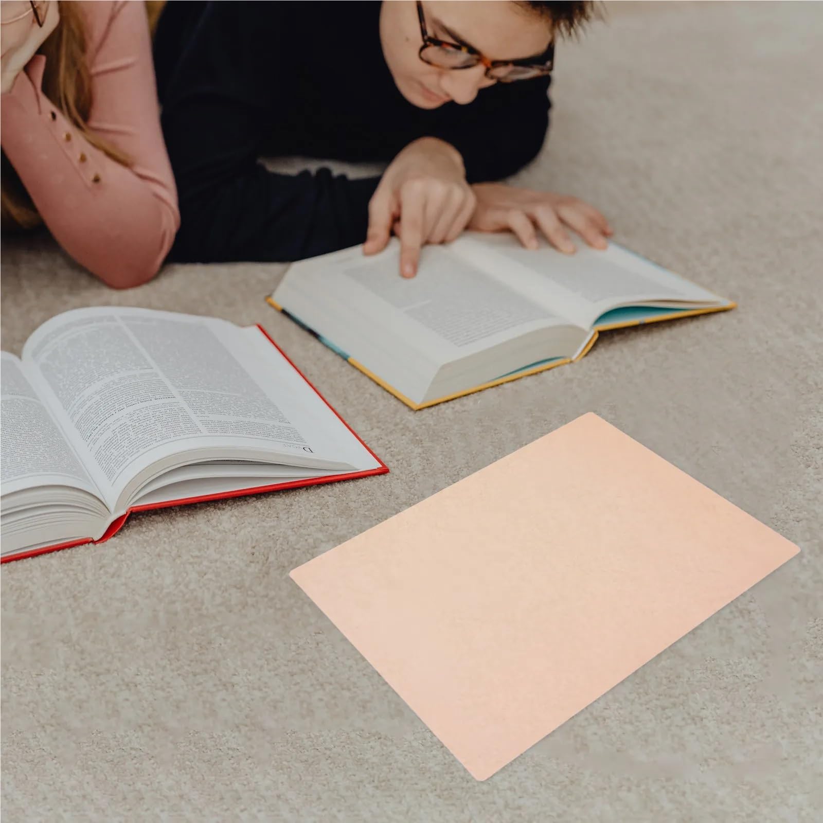 Strisce guidate per la lettura, confezione da 8 segnalibri multicolore con strisce guida, per supporto scolastico e insegnante